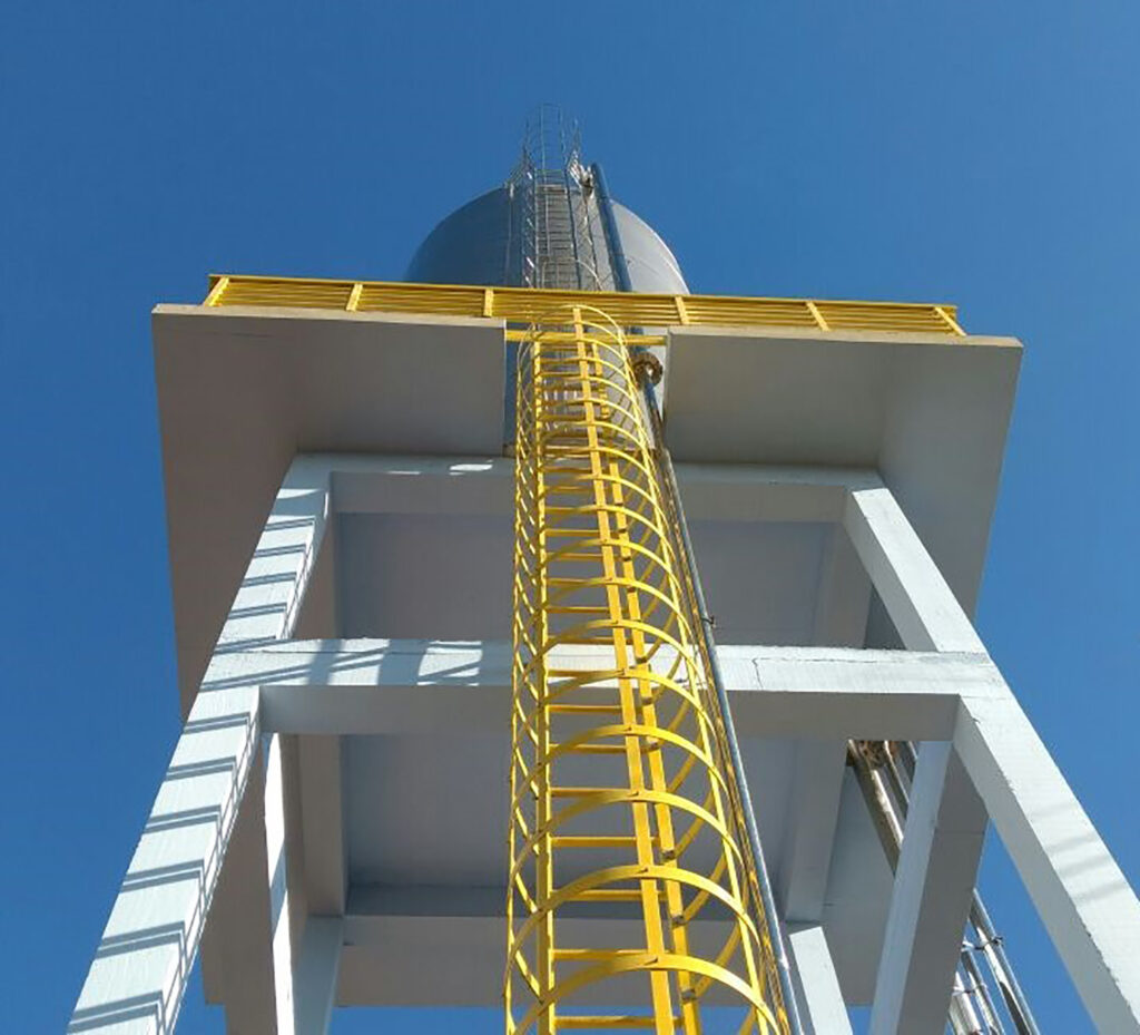 Escada Marinheiro em Fibra de Vidro